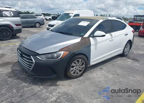 2017 Hyundai Elantra Se z USA, uszkodzony, nr VIN 5NPD74LF8HH176006